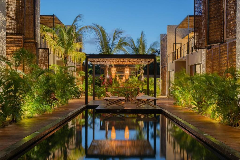 Departamento Boho Chic, Alberca Privada , Centrico Daire Tulum Dış mekan fotoğraf
