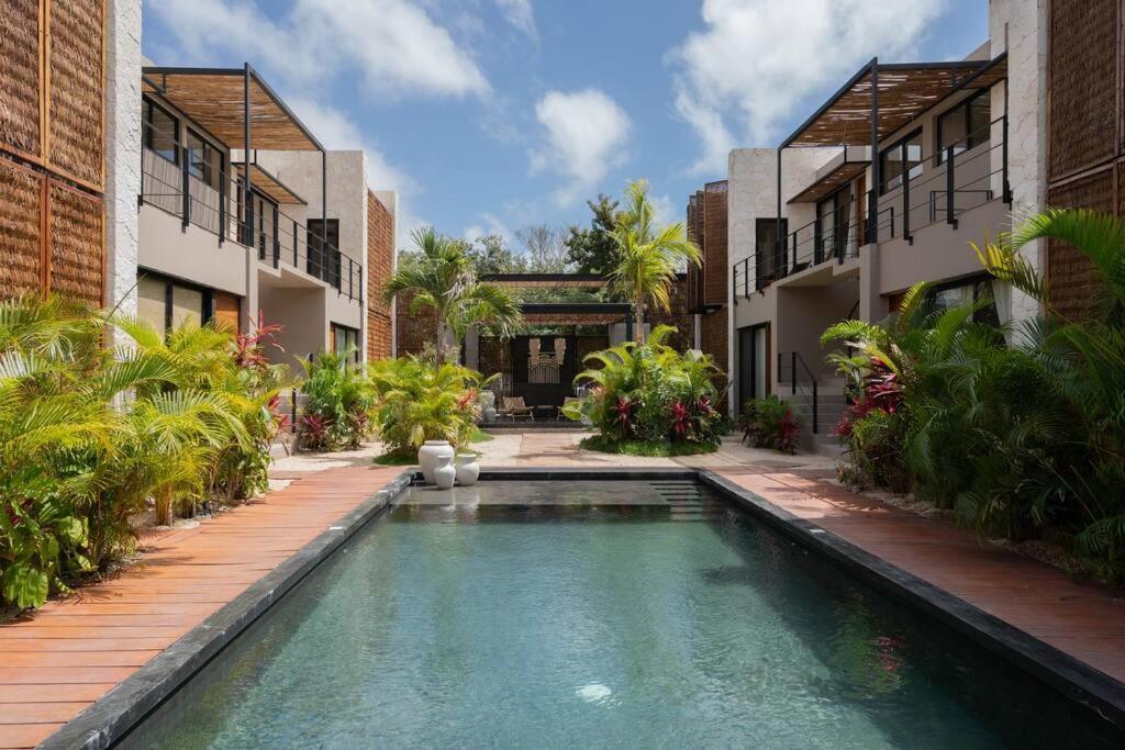 Departamento Boho Chic, Alberca Privada , Centrico Daire Tulum Dış mekan fotoğraf