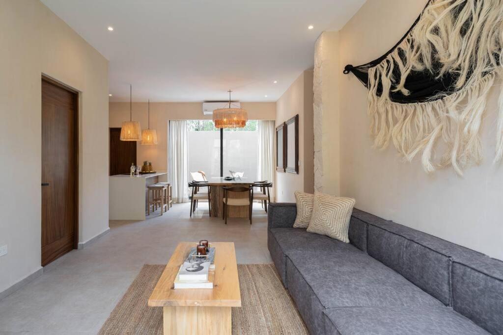 Departamento Boho Chic, Alberca Privada , Centrico Daire Tulum Dış mekan fotoğraf