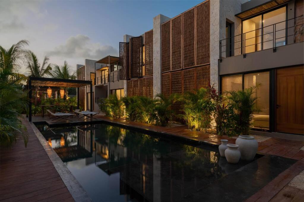 Departamento Boho Chic, Alberca Privada , Centrico Daire Tulum Dış mekan fotoğraf